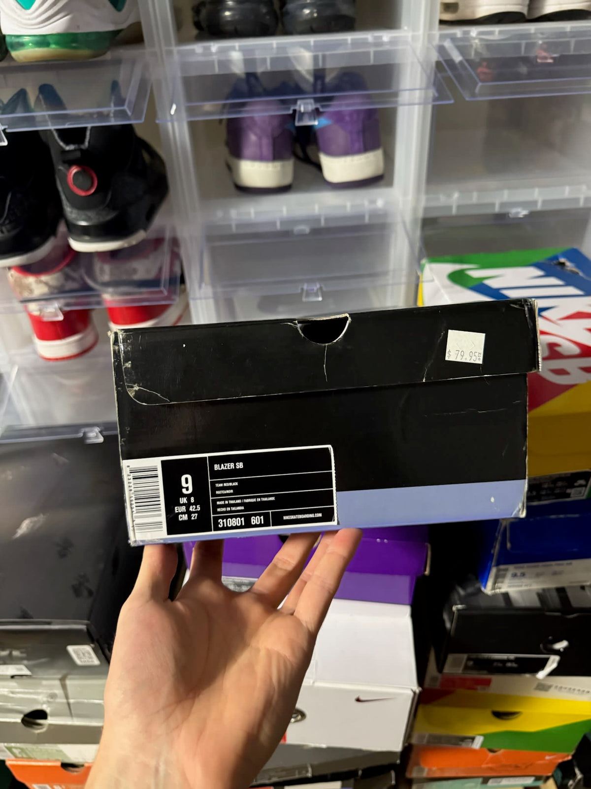 Size 9 Preowned Nike SB Blazer Todd Jordan
