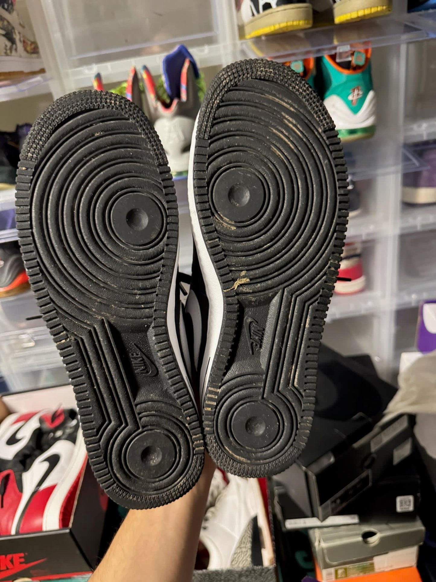 Size 8.5 Preowned Nike Air Force 1 Low Supreme x Comme des Garçons (2018)