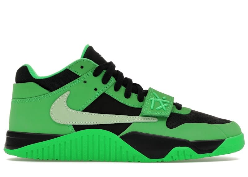Jordan CJ1 T-Rexx Travis Scott Green Spark