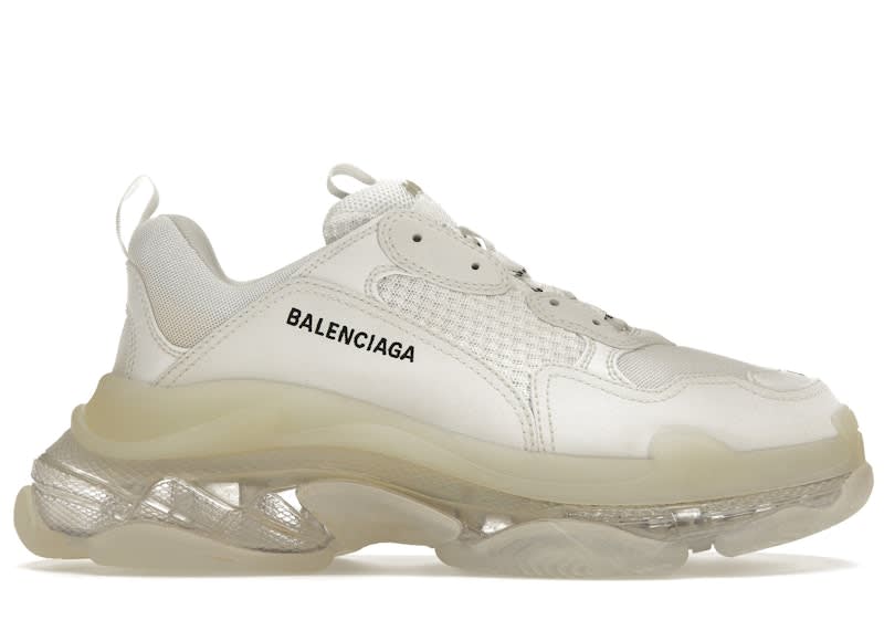 Balenciaga Triple S Clear Sole White