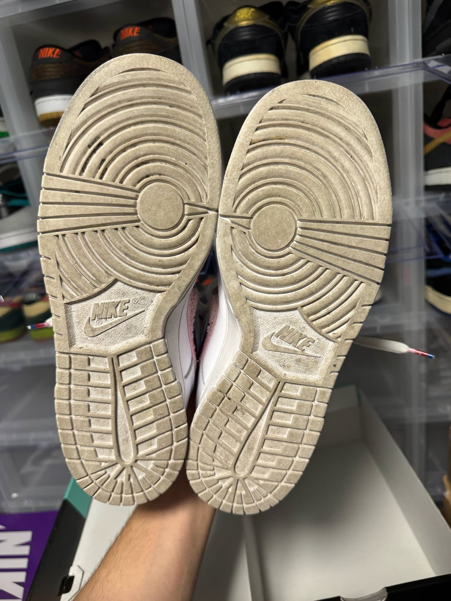 Size 9 Preowned Nike SB Dunk Low Parra
