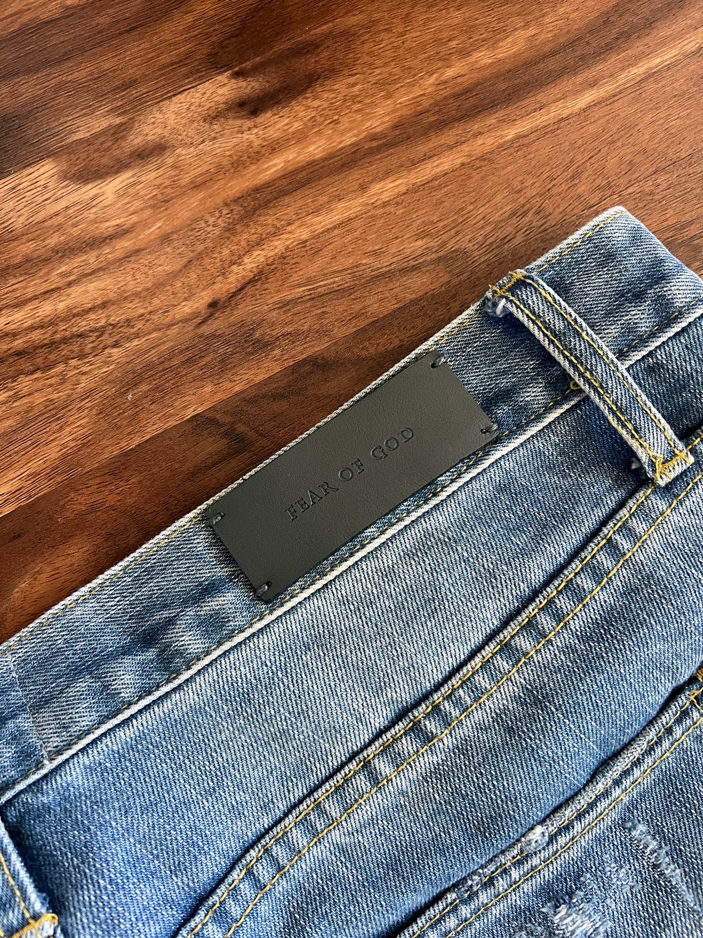 Fear of God Indigo 4th Collection Denim Jeans