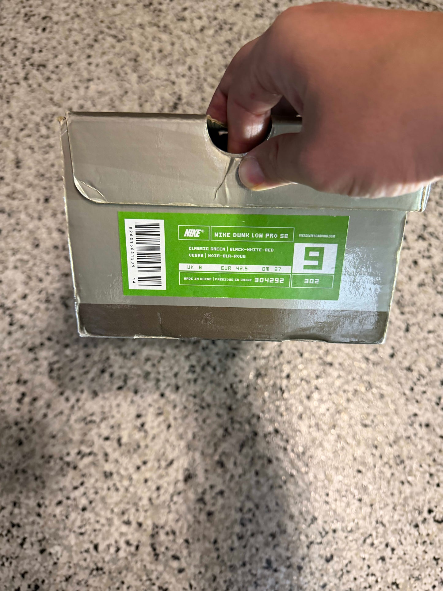 HY3485 Nike SB Dunk Low Heineken
