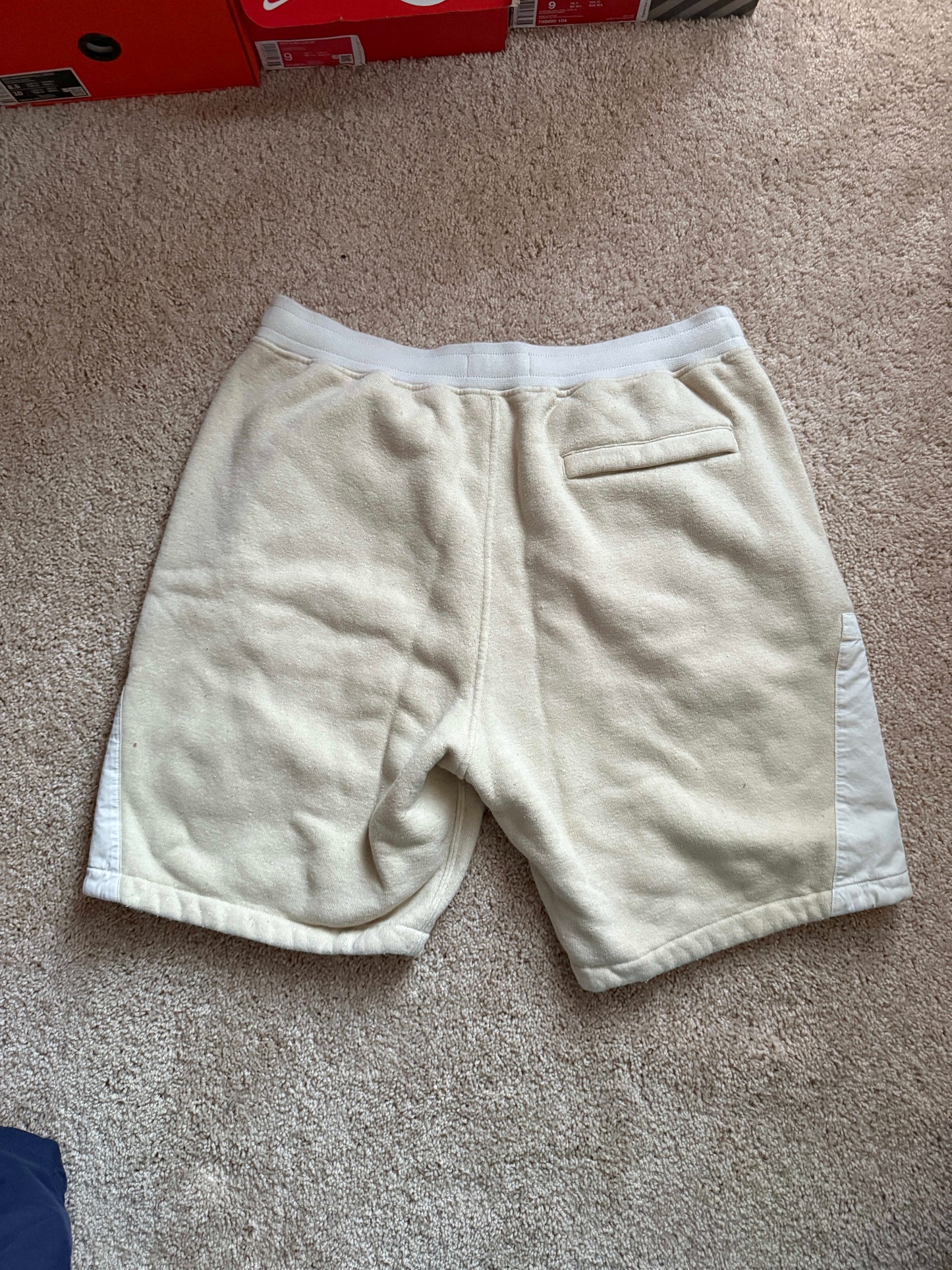 Stone Island Bermuda Shorts Ecru