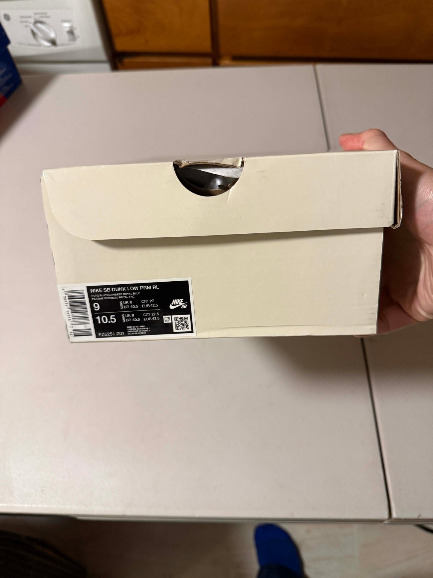 Size 9 Preowned Nike SB Dunk Low Rayssa Leal