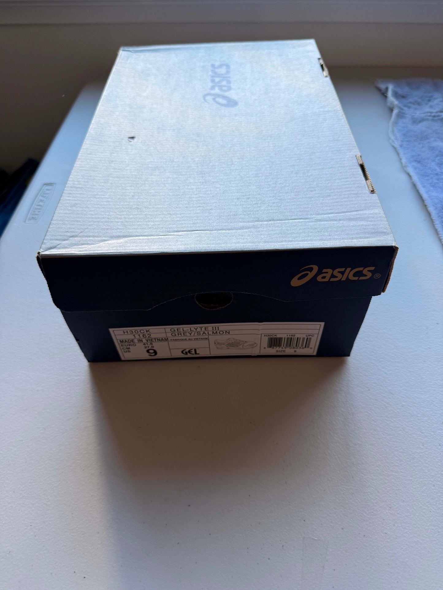 Size 9 PADS ASICS Gel-Lyte III Ronnie Fieg Flamingo