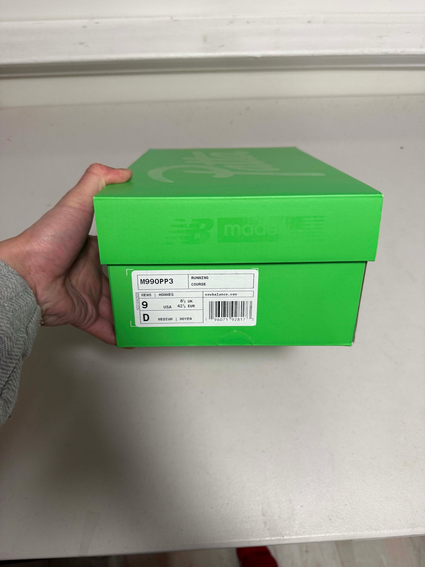 New Balance 990v3 MiUSA Patta Keep Your Family Close