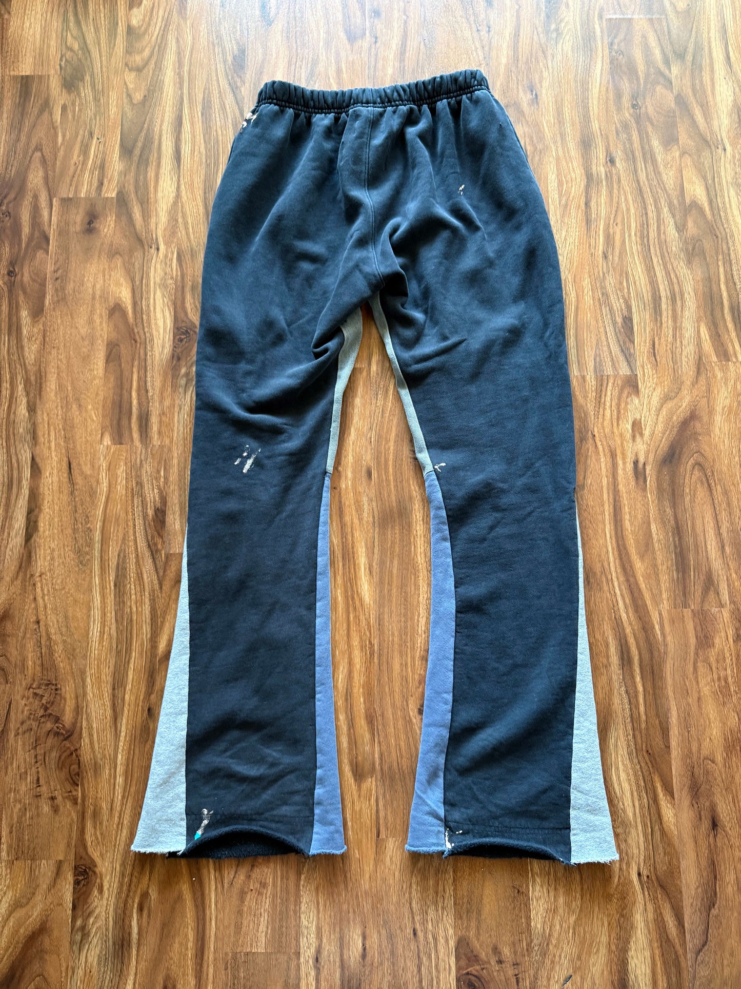 Gallery Dept. Painted Flare Sweat Pants Black