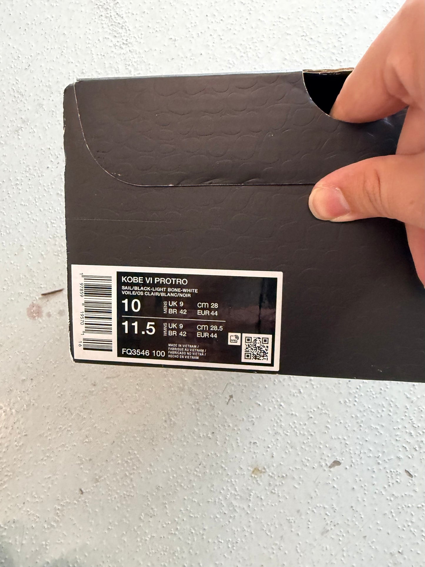HY3259 Nike Kobe 6 Protro Sail All-Star
