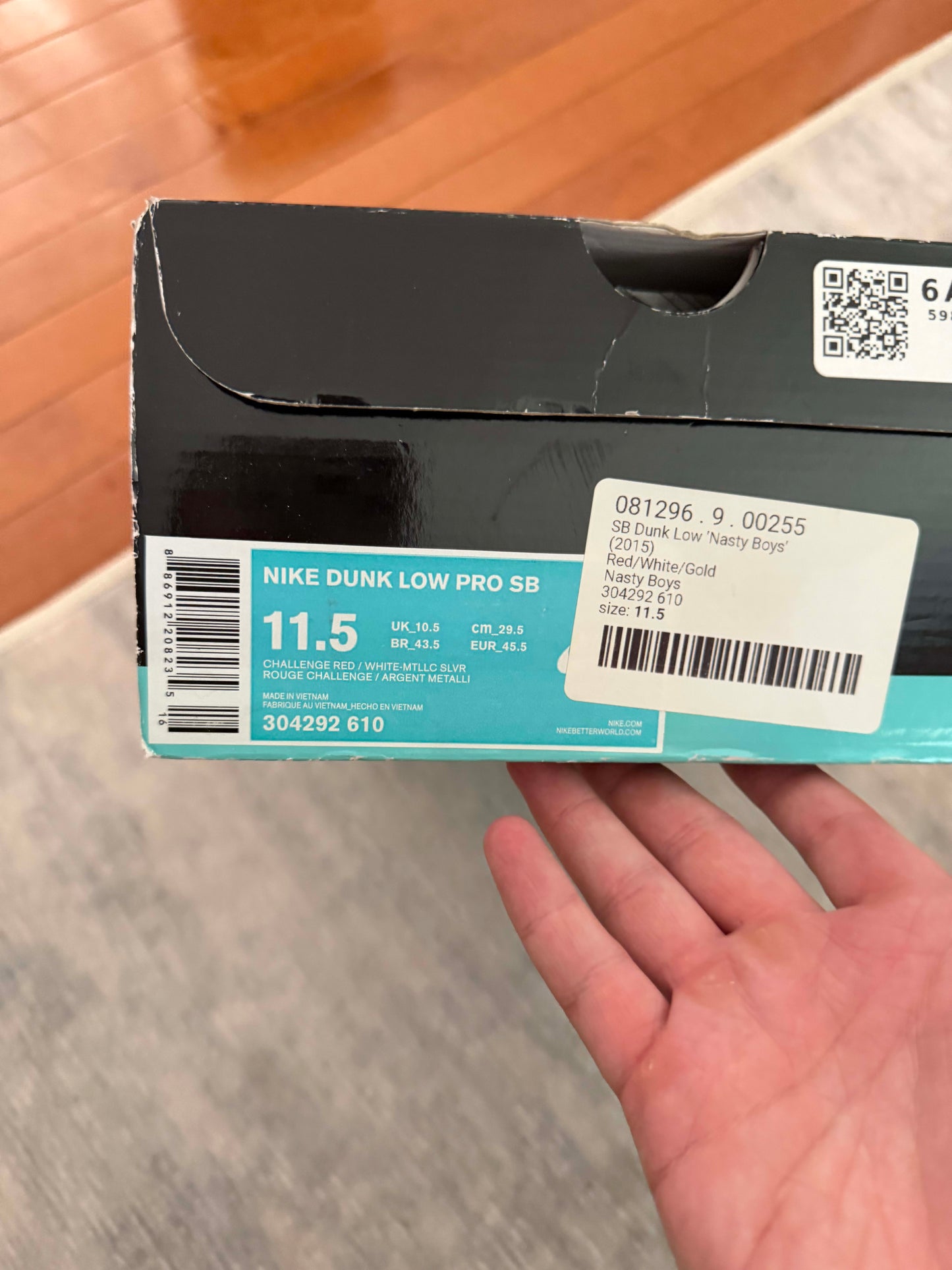 HY3328 Nike SB Dunk Low Nasty Boys
