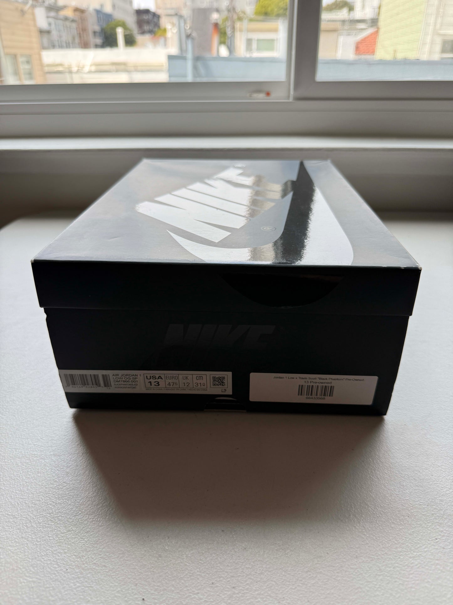 HY89 Jordan 1 Retro Low OG SP Travis Scott Black Phantom