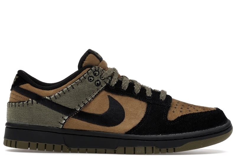 Nike Dunk Low Retro Camo Olive