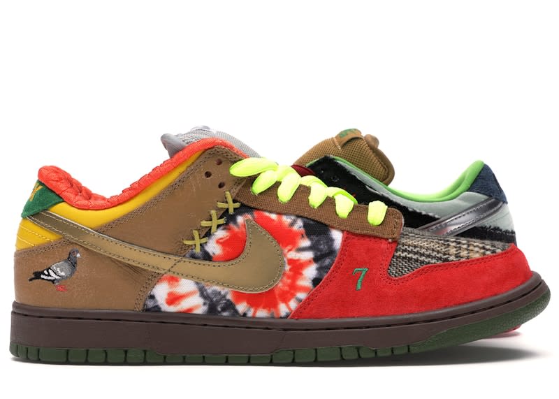 HY3606 Nike SB Dunk Low What the Dunk