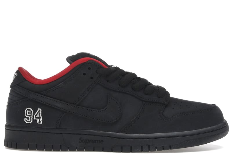 Nike SB Dunk Low Supreme 94 Black