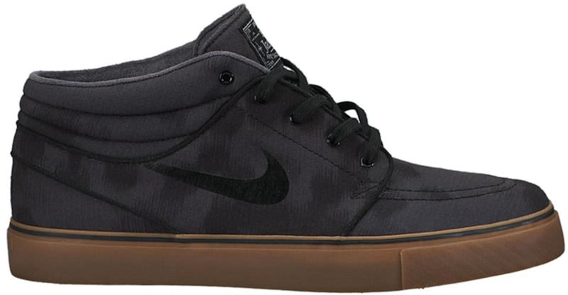 Nike SB Stefan Janoski Zoom Mid Anthracite Black