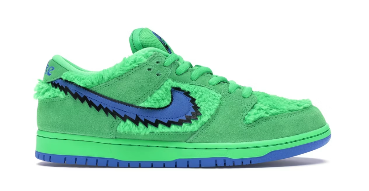 Nike SB Dunk Low Grateful Dead Bears Green