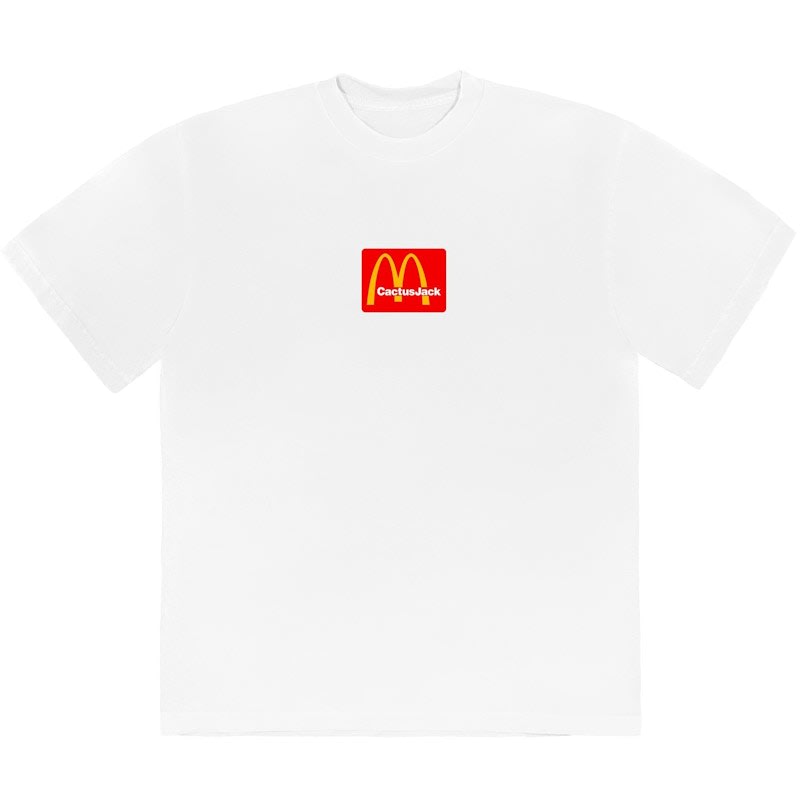 Travis Scott x McDonald's Sesame T-Shirt White