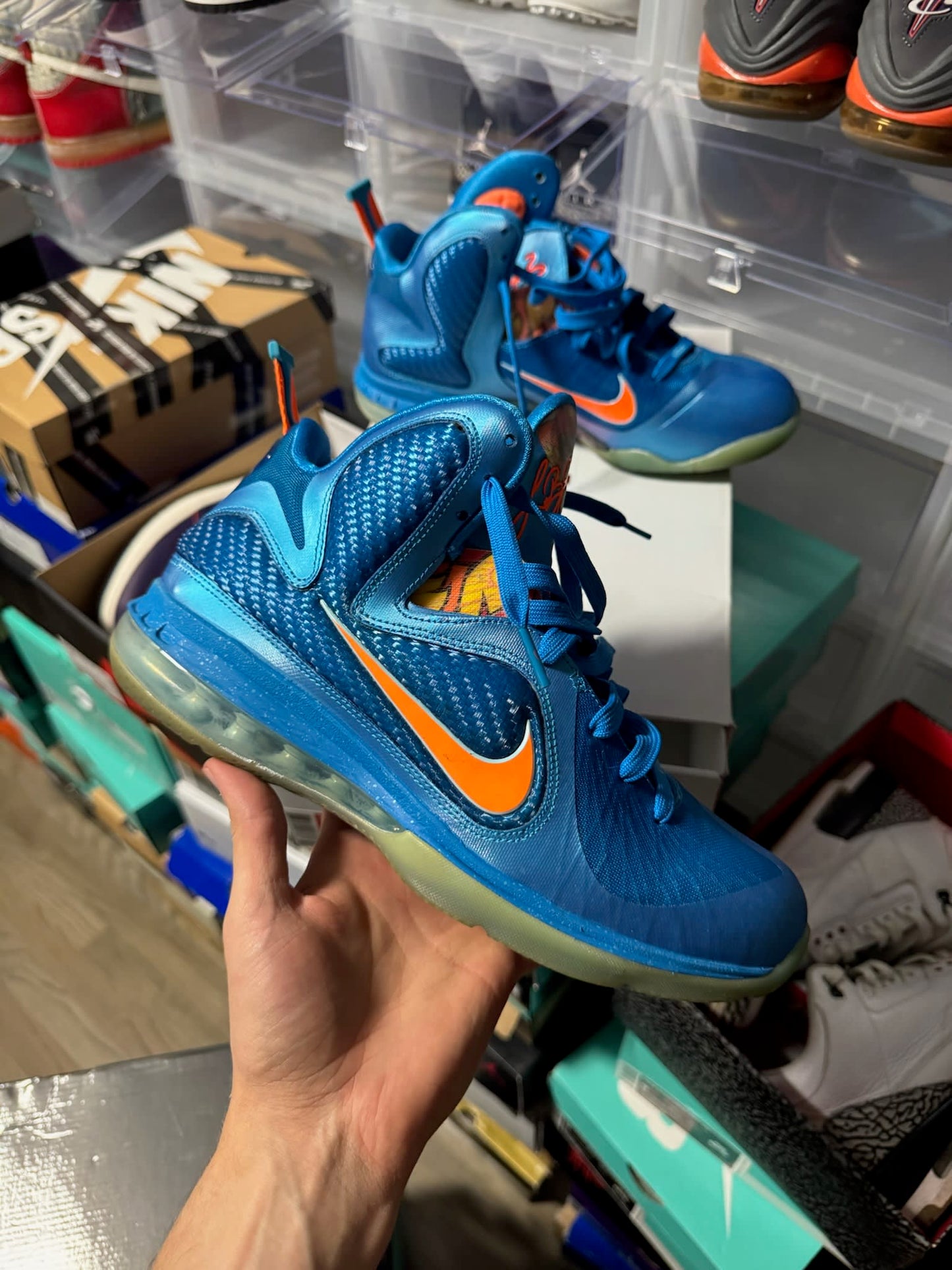 Size 9 Preowned Nike LeBron 9 China (YOTD)