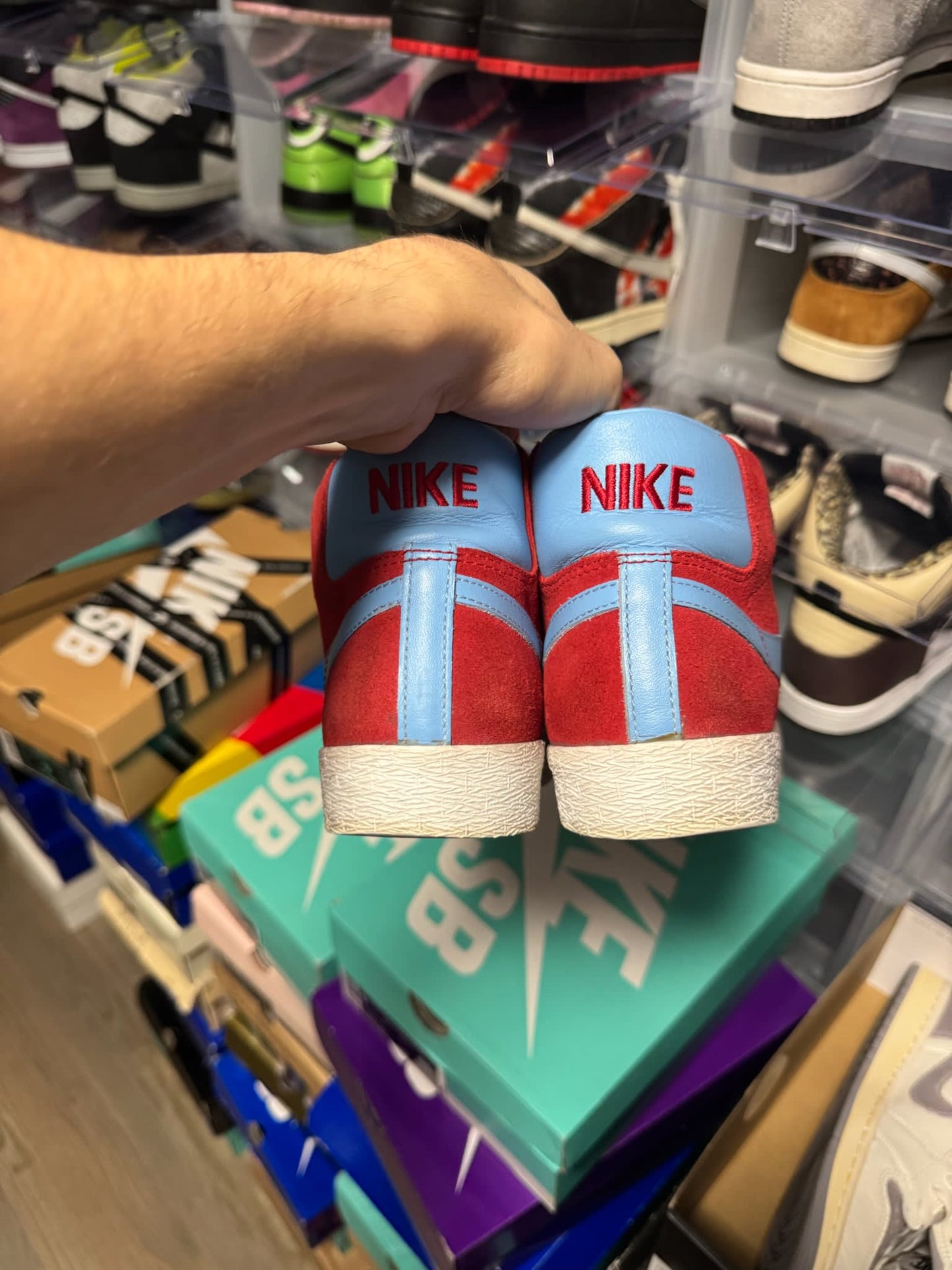 Size 9 Preowned (NB) Nike SB Blazer Vanilla Ice