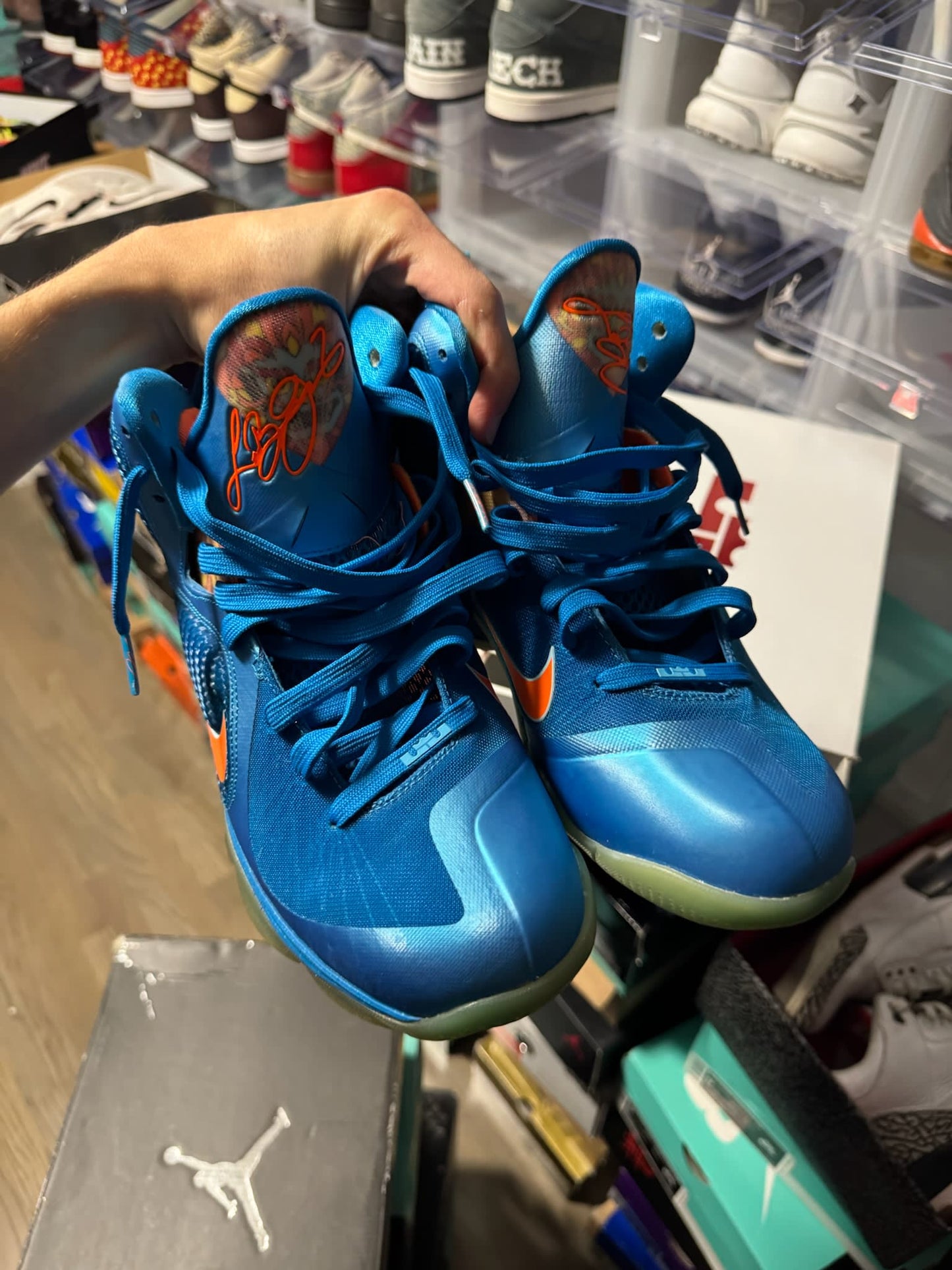 Size 9 Preowned Nike LeBron 9 China (YOTD)