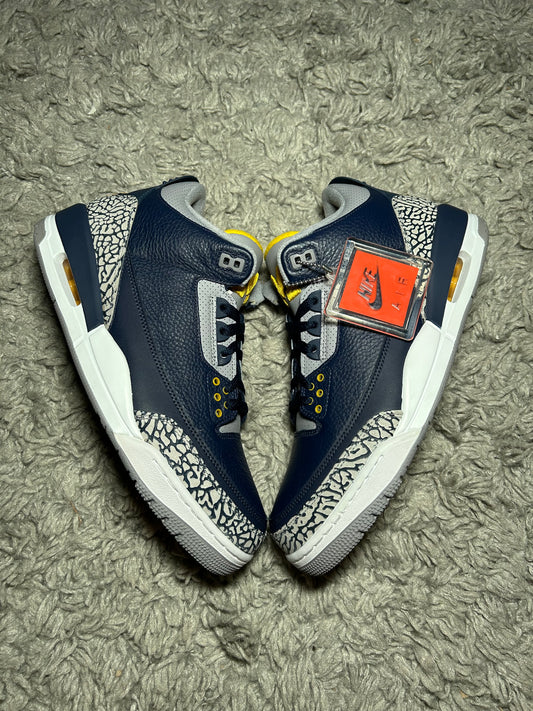 Jordan 3 Retro ‘Michigan PE’