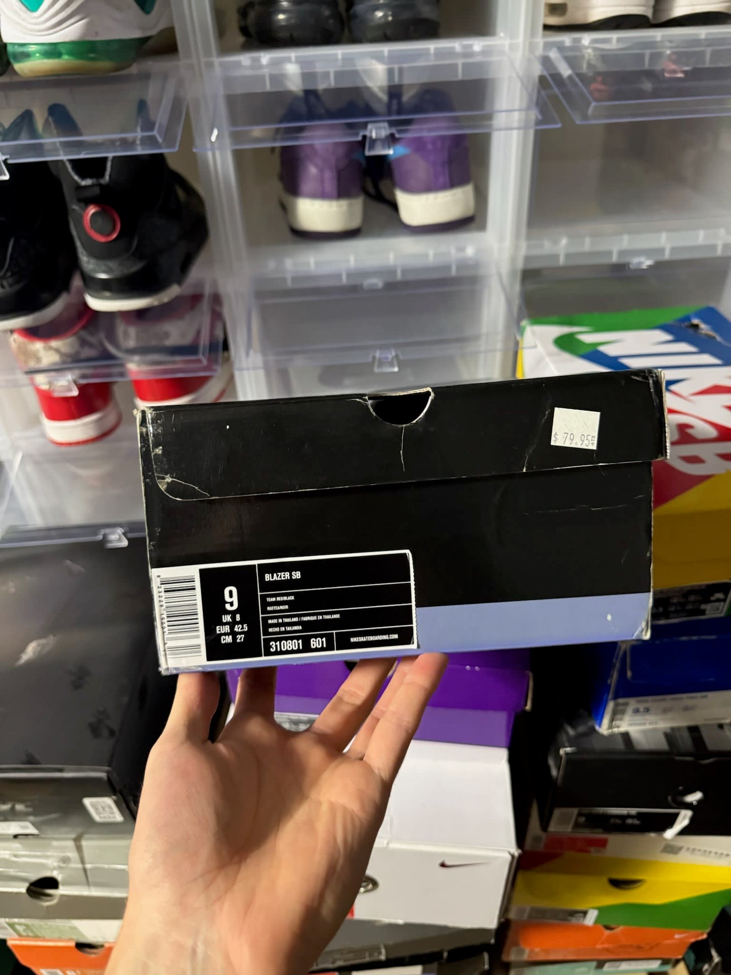 Size 9 Preowned Nike SB Blazer Todd Jordan