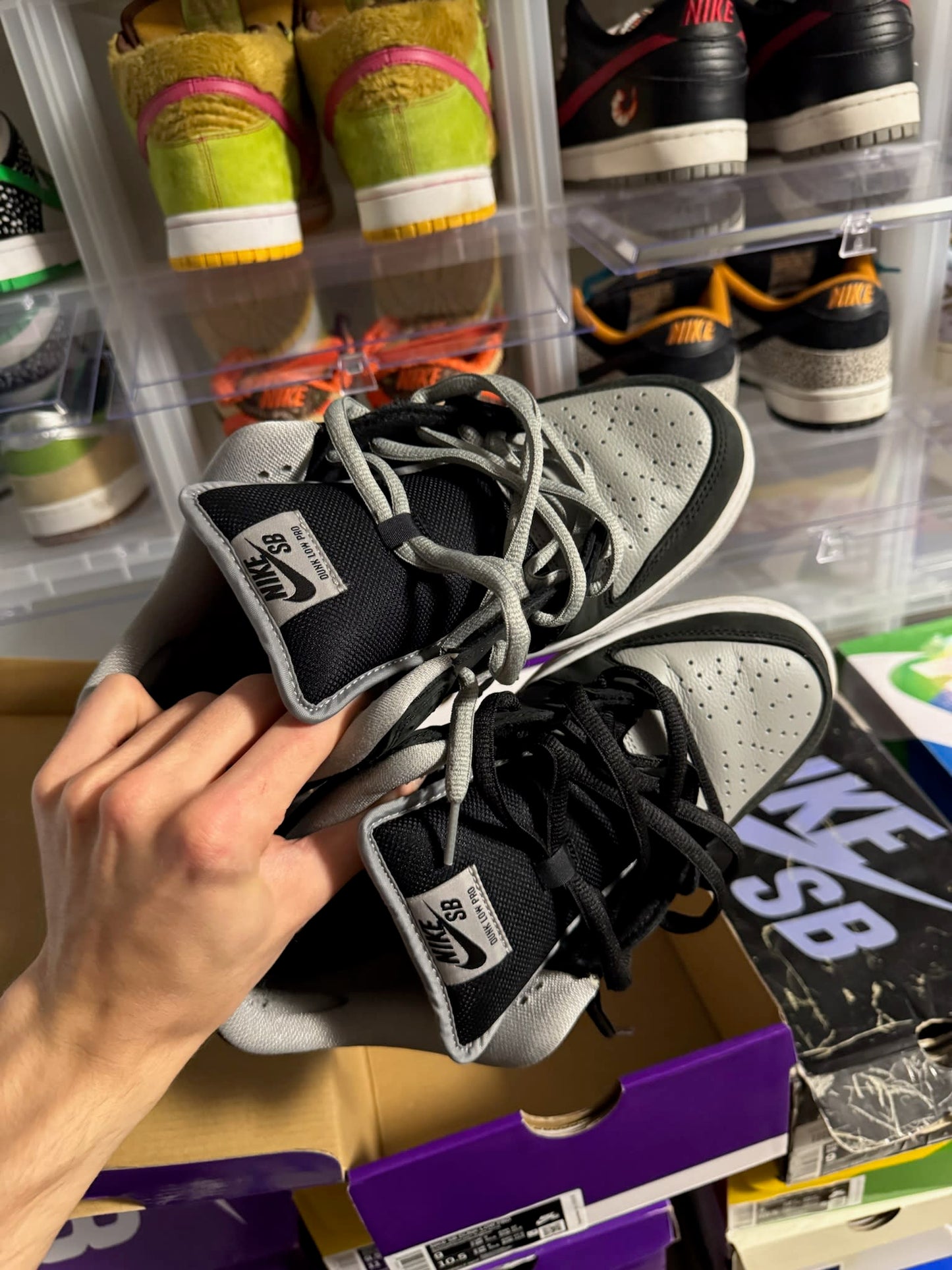 Size 9 Preowned Nike SB Dunk Low J-Pack Shadow