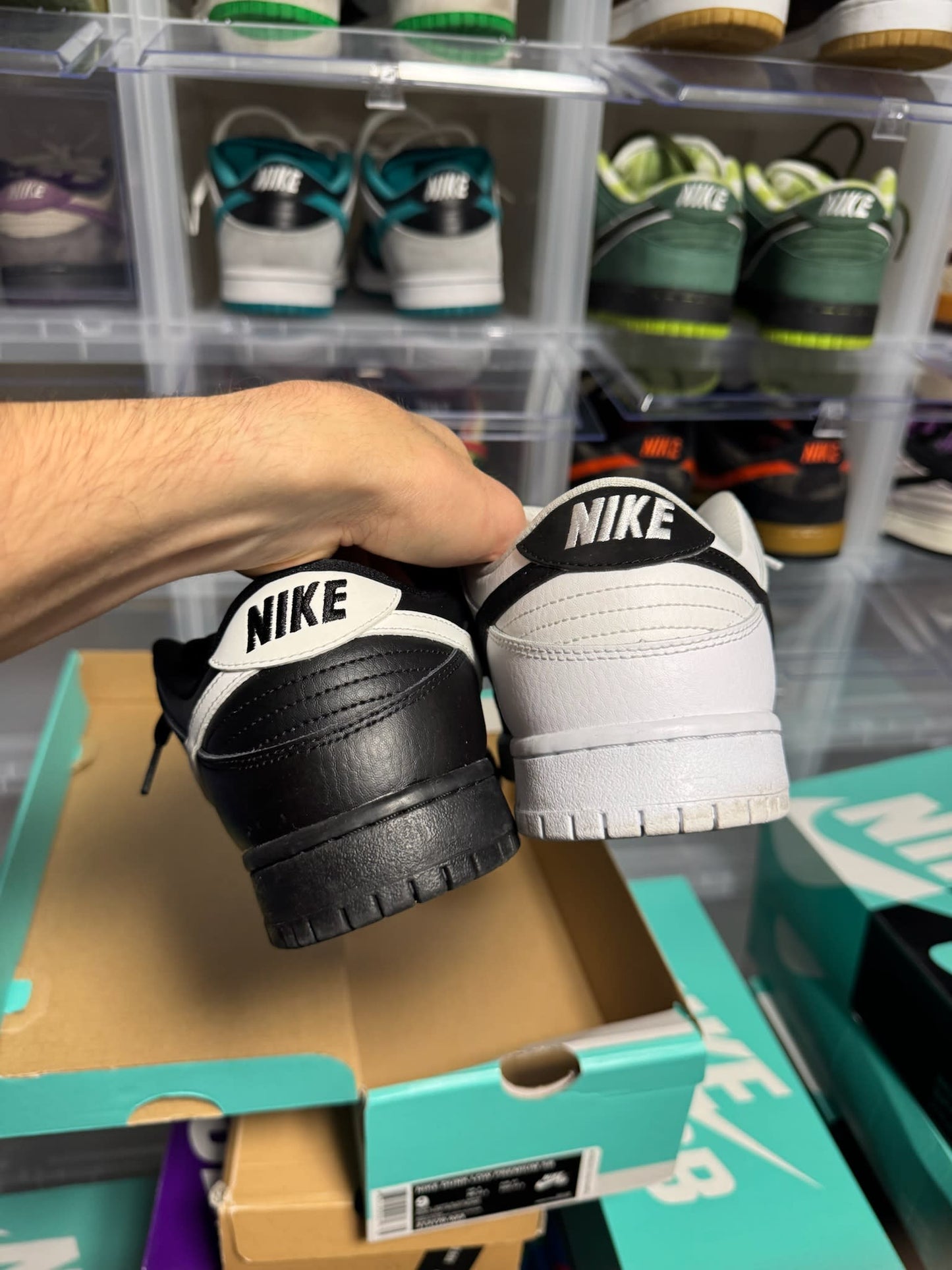 Size 9 Preowned Nike SB Dunk Low Yin Yang