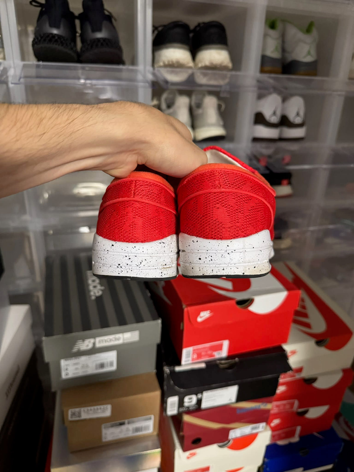 [HY833] Nike SB Stefan Janoski Max Light Crimson