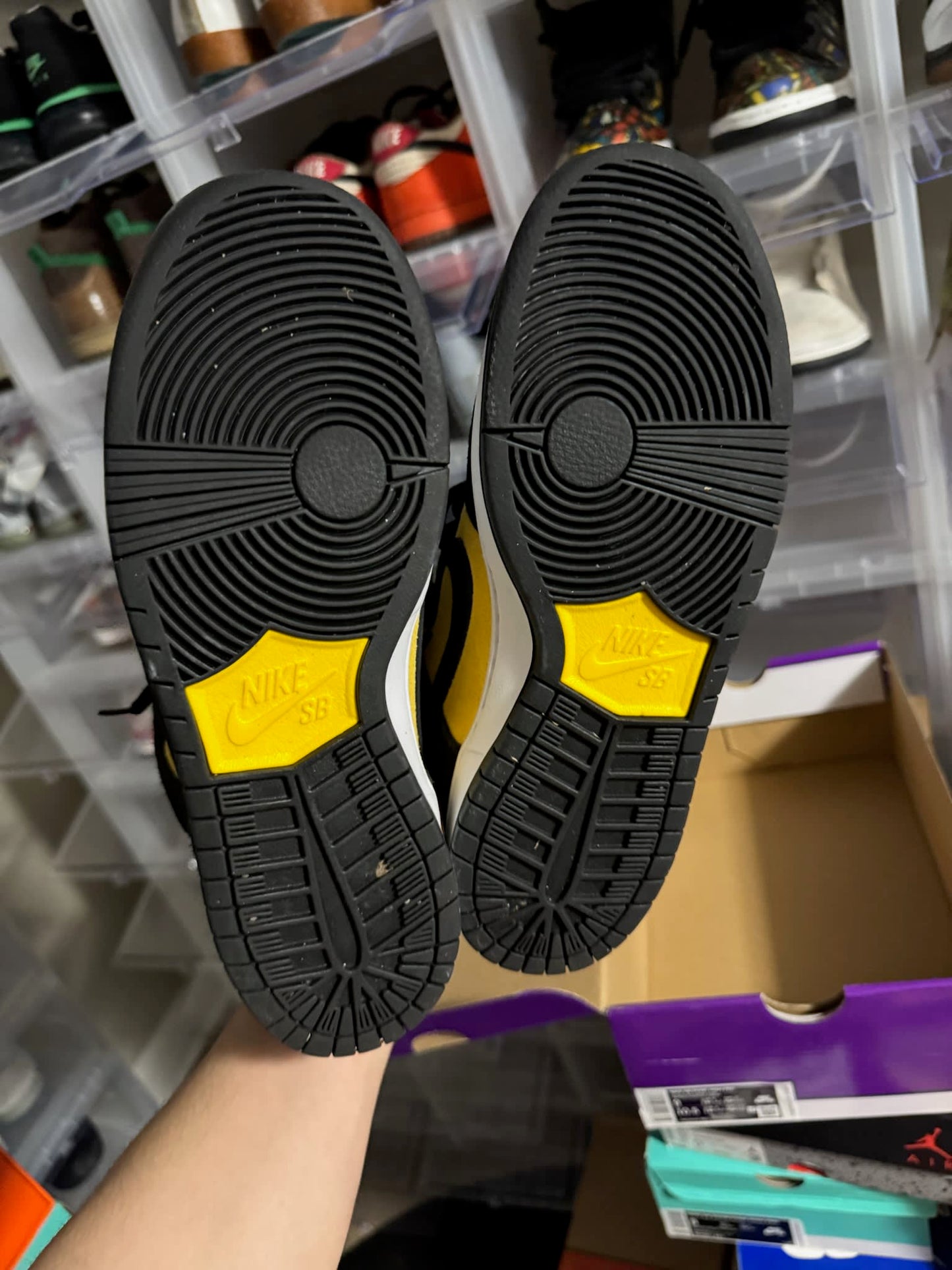 HY786 Nike SB Dunk High Pro Reverse Goldenrod