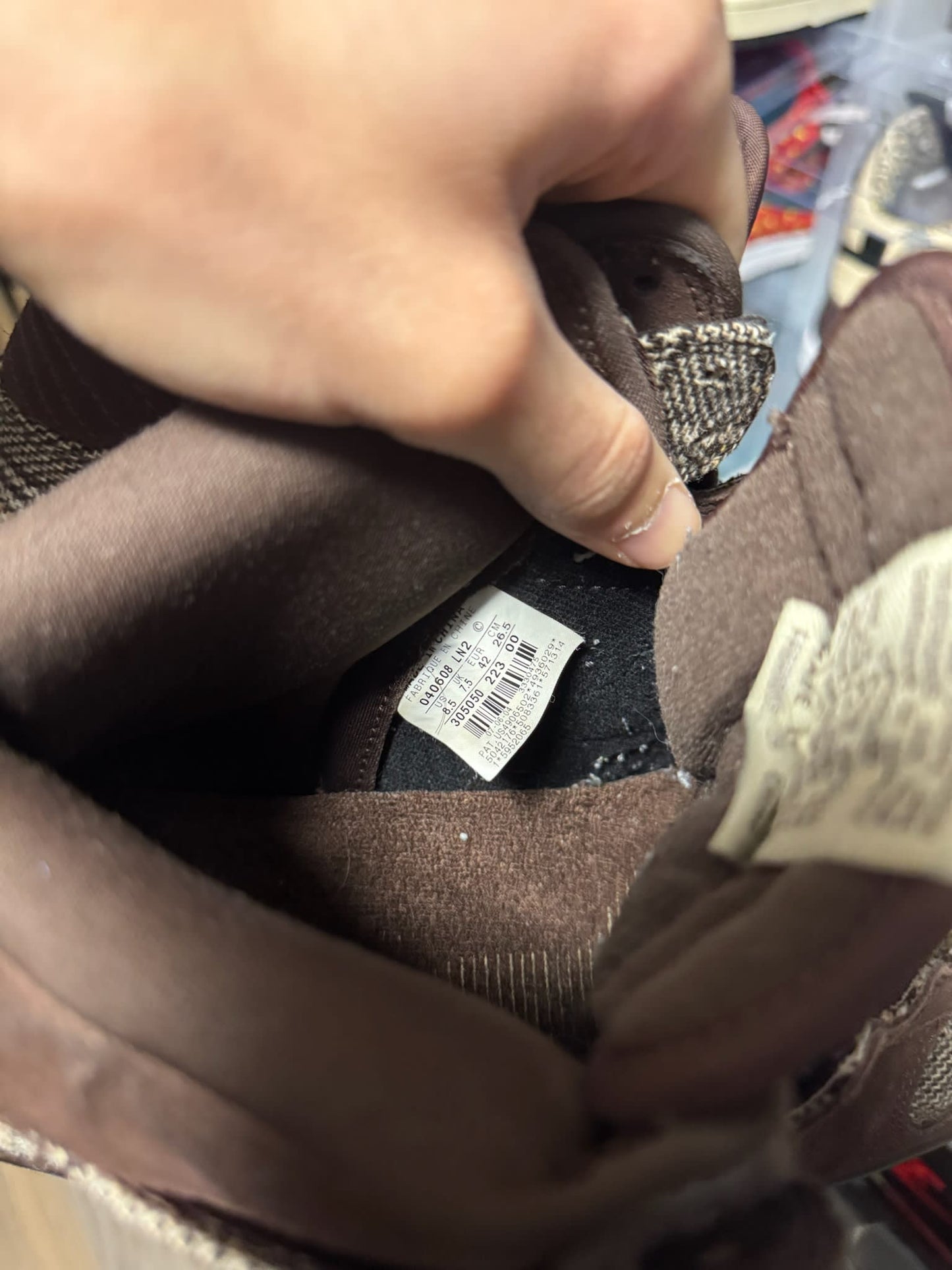 Size 8.5 (Preowned) NB Nike Dunk High Pro SB Tweed