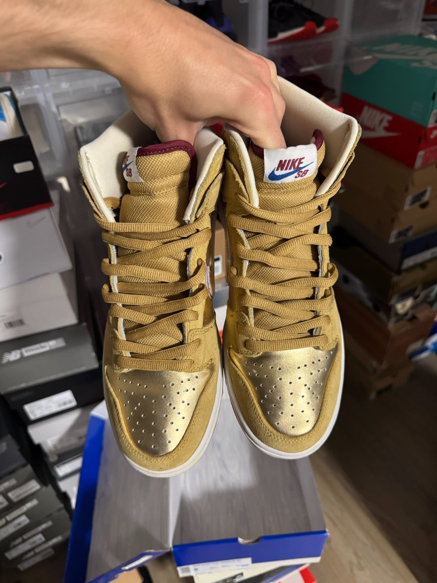 HY850 Nike SB Dunk High Koston Thai Temple