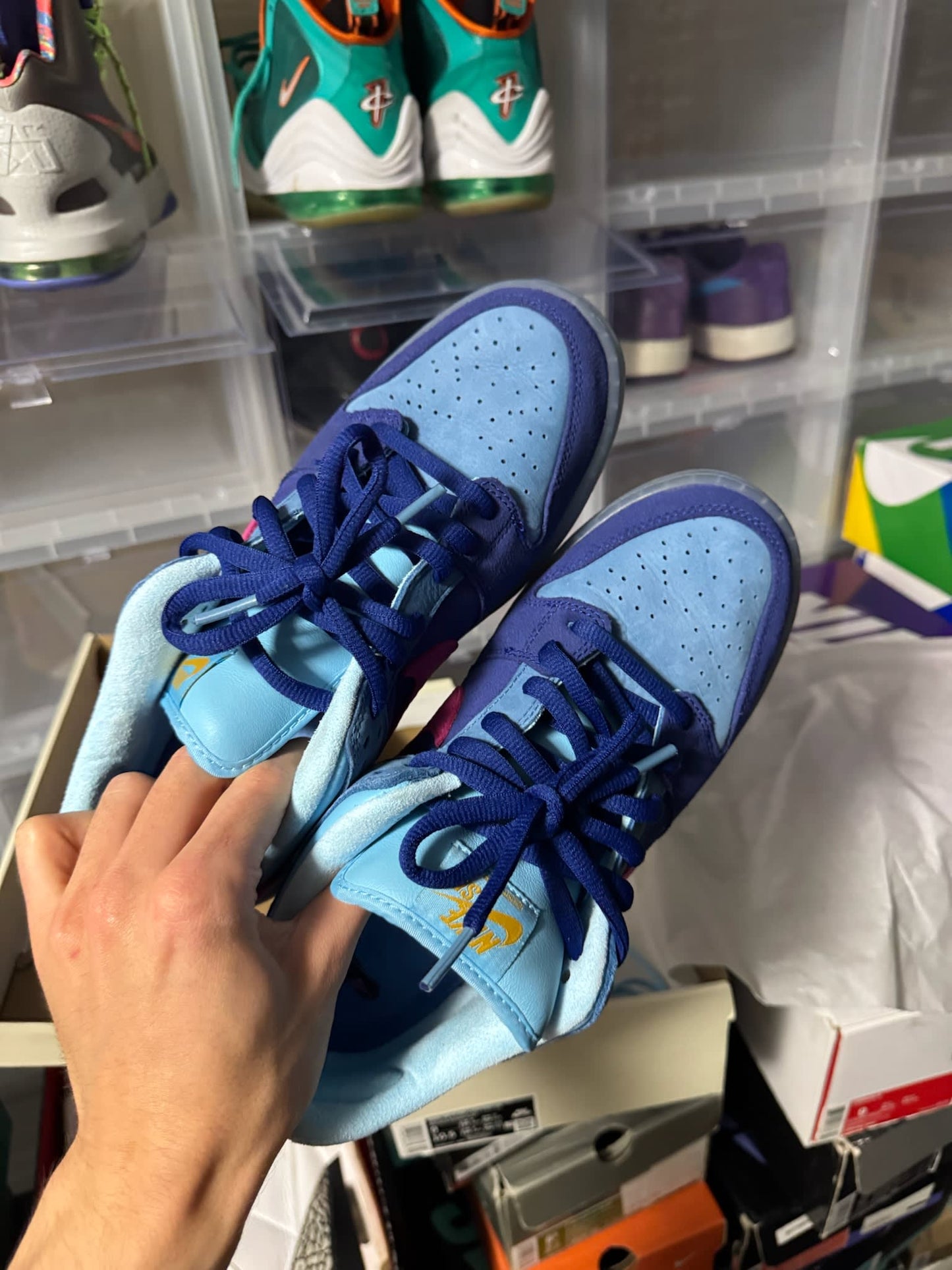 Size 9 Preowned Nike SB Dunk Low Run The Jewels