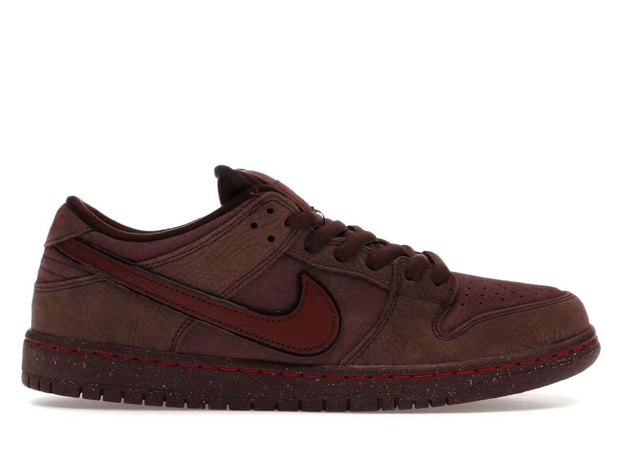 NIKE SB DUNK LOW PRM ‘City of Love Burgundy’