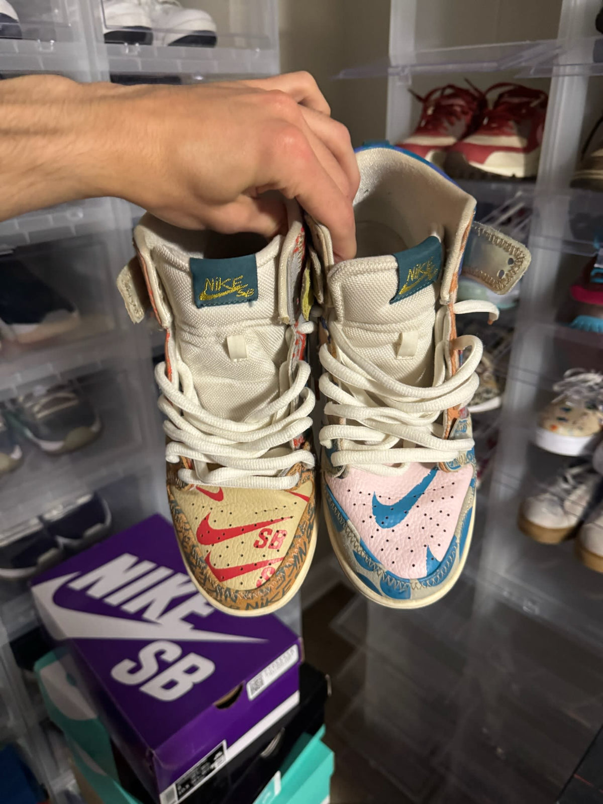[HY823] Nike SB Dunk High Thomas Campbell What the Dunk