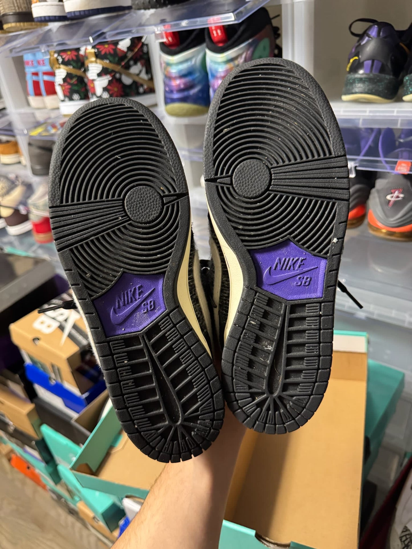 Size 9 Preowned Nike Dunk Low Warmth Pack