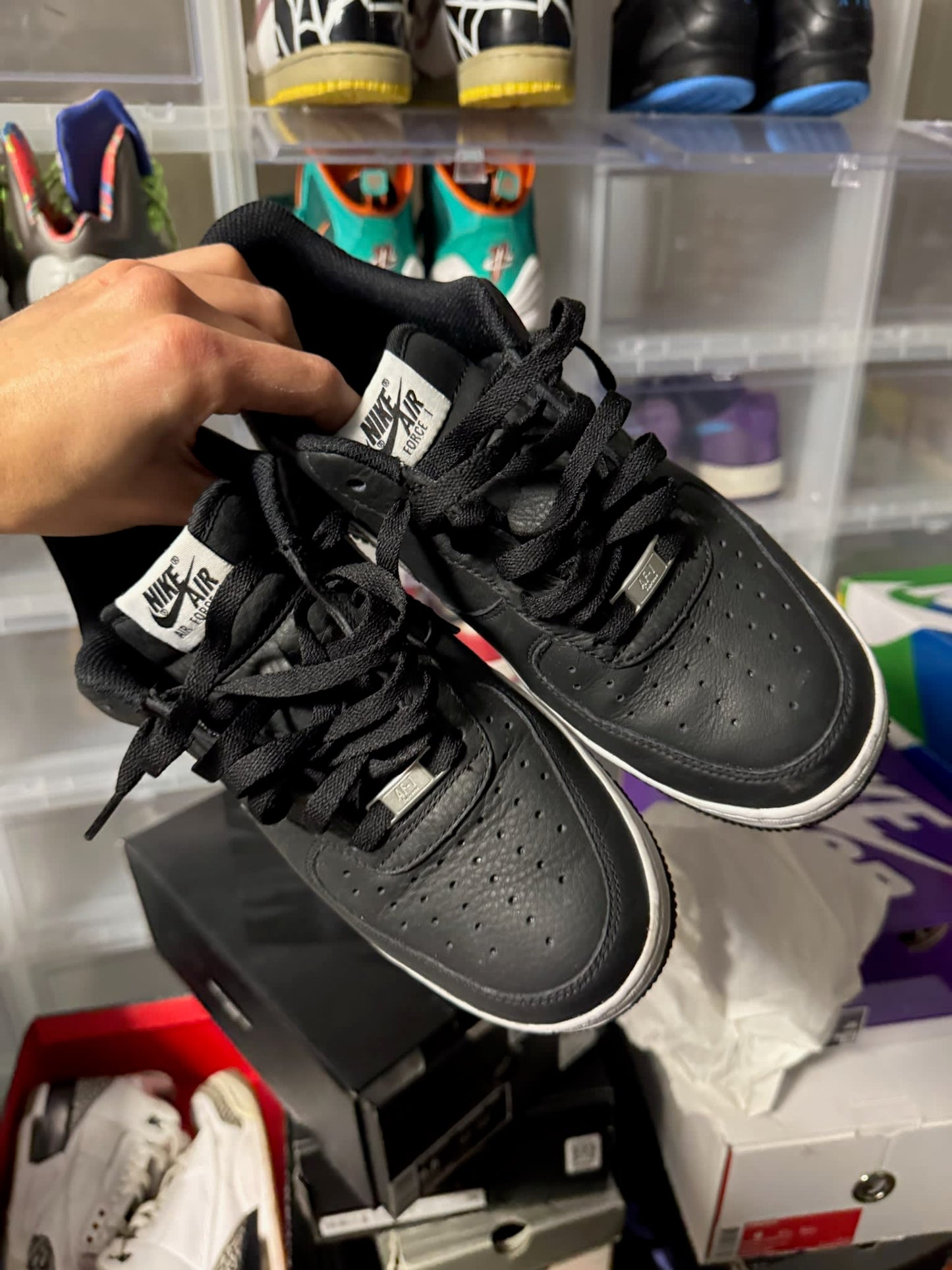 Size 8.5 Preowned Nike Air Force 1 Low Supreme x Comme des Garçons (2018)