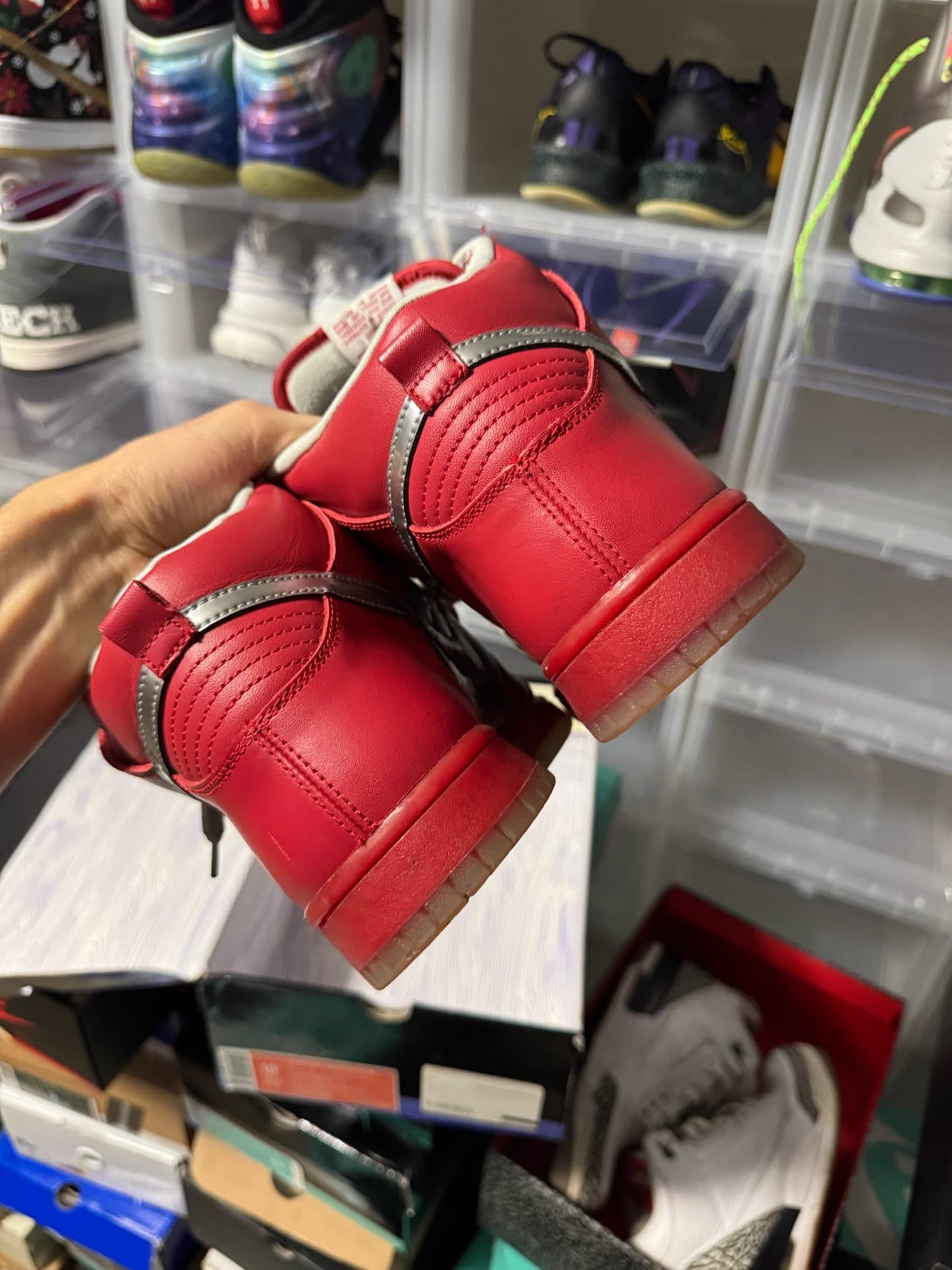 Size 10.5 Preowned Nike SB Dunk High Mork & Mindy