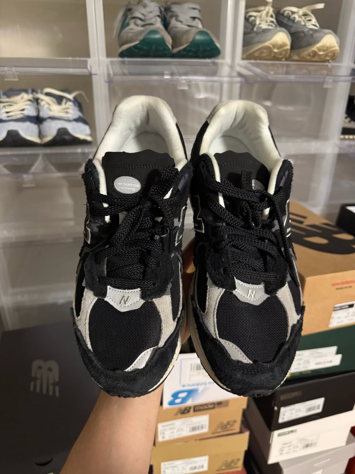 [HY925] New Balance 2002R Protection Pack Black Grey