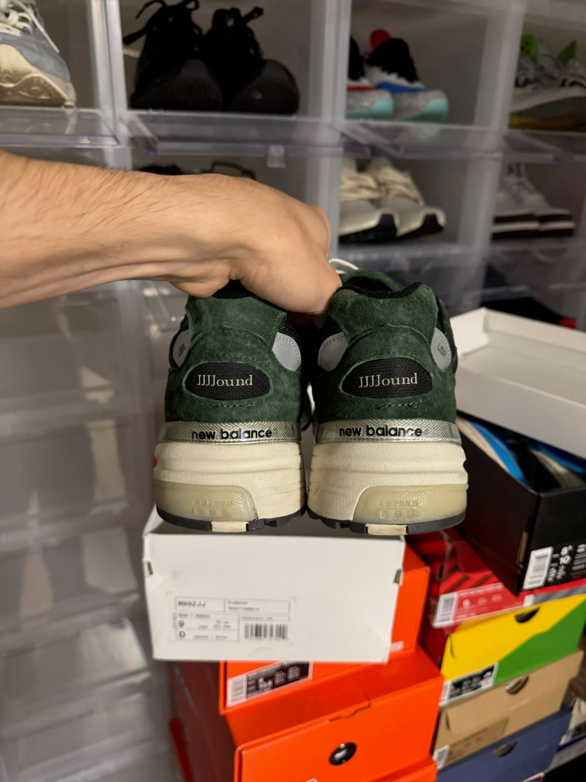 [HY902] New Balance 992 JJJJound Green