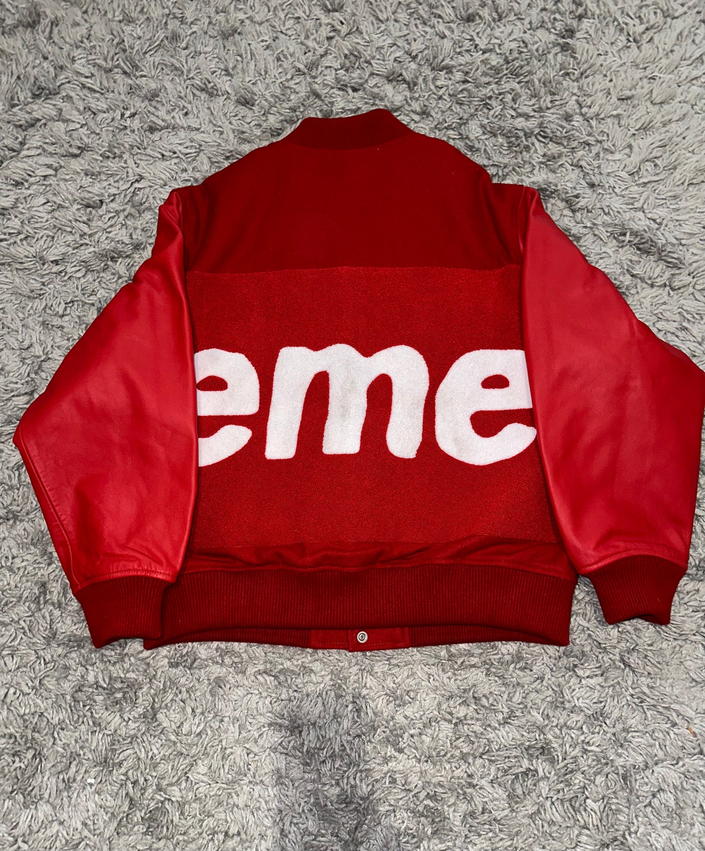 Supreme Varsity Jacket ‘Big Print’