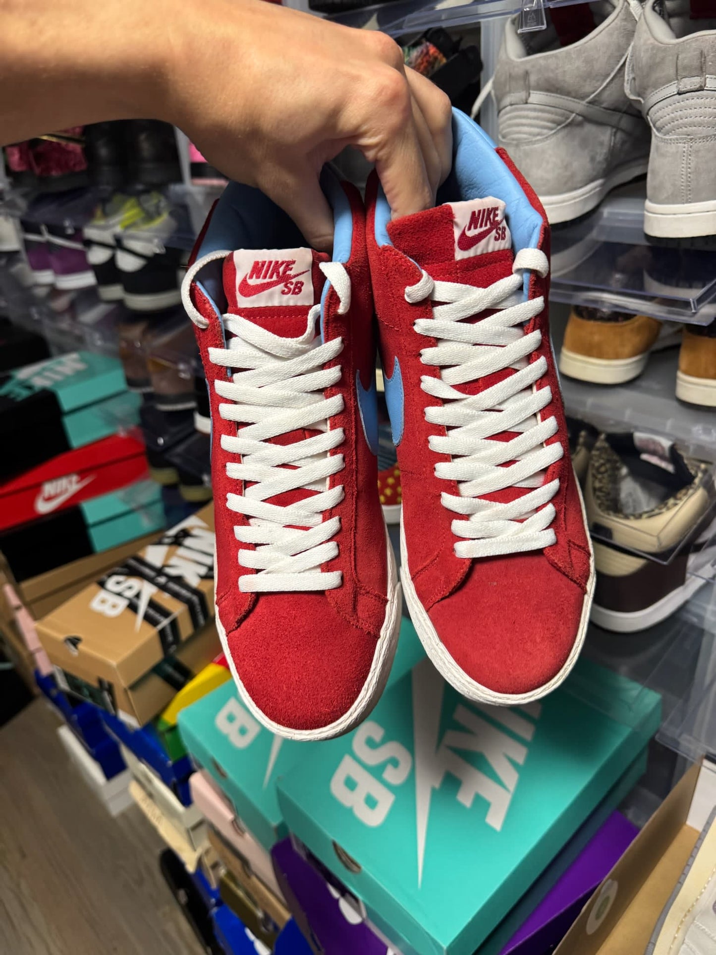Size 9 Preowned (NB) Nike SB Blazer Vanilla Ice