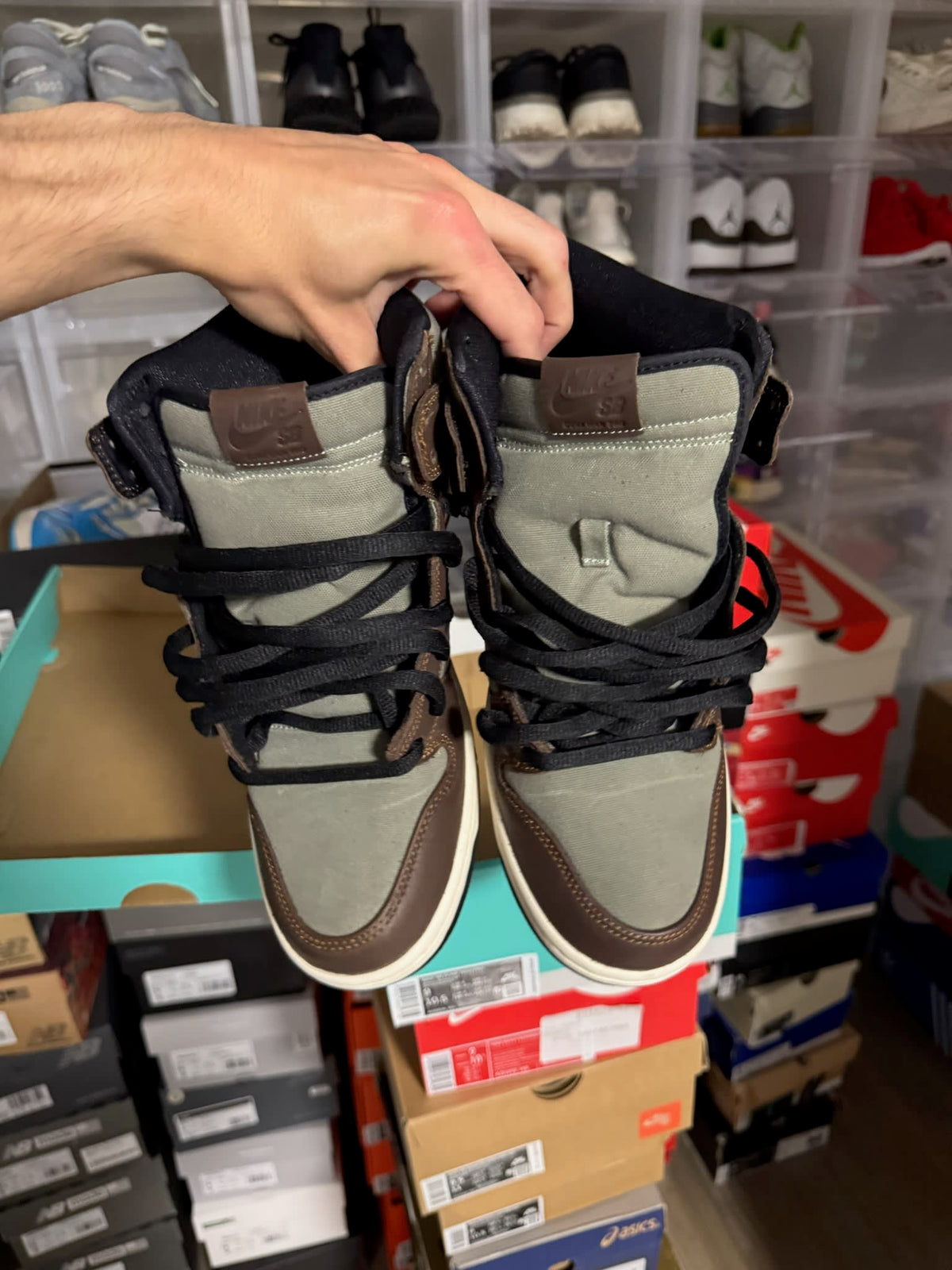 [HY841] Nike SB Dunk High Baroque Brown