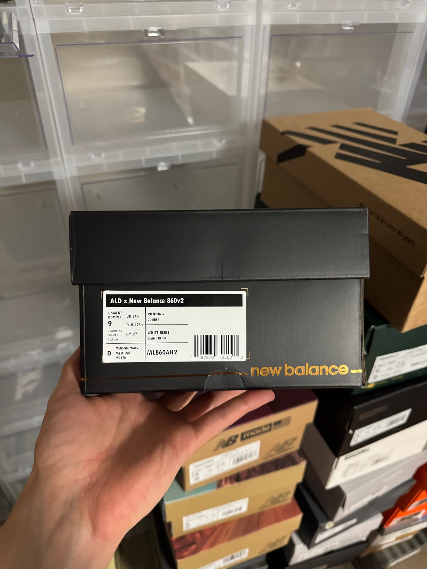HY919 New Balance 860v2 Aime Leon Dore White