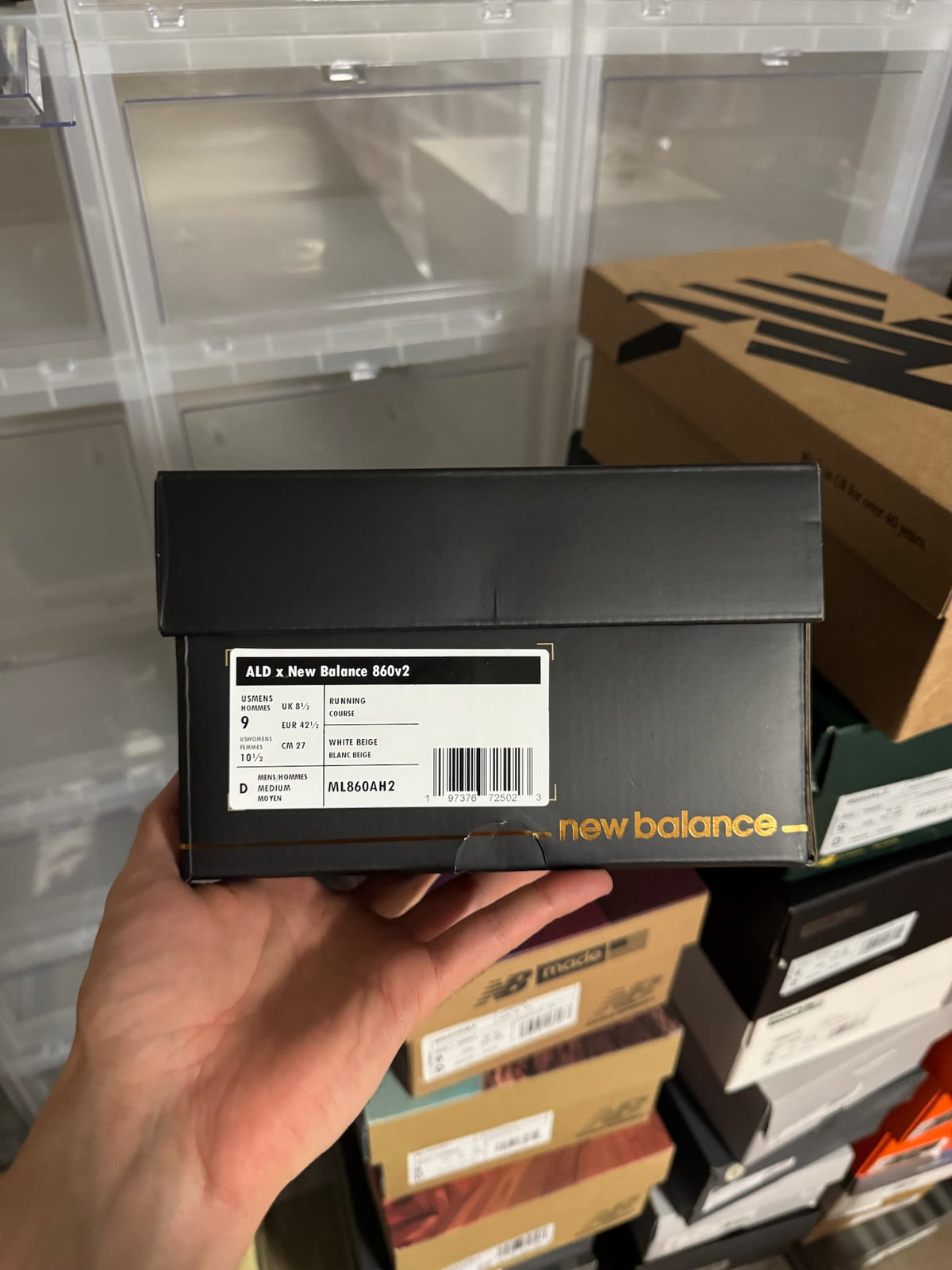 [HY919] New Balance 860v2 Aime Leon Dore White