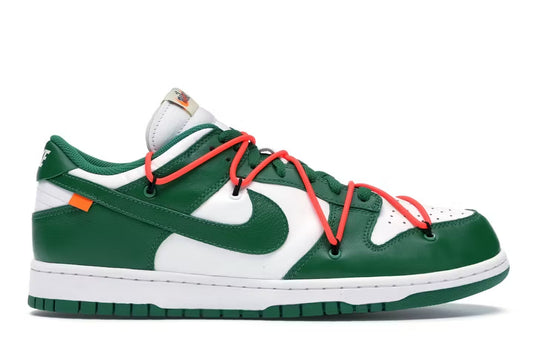 NIKE DUNK LOW LTHR / OW x Off-White ‘Pine Green’