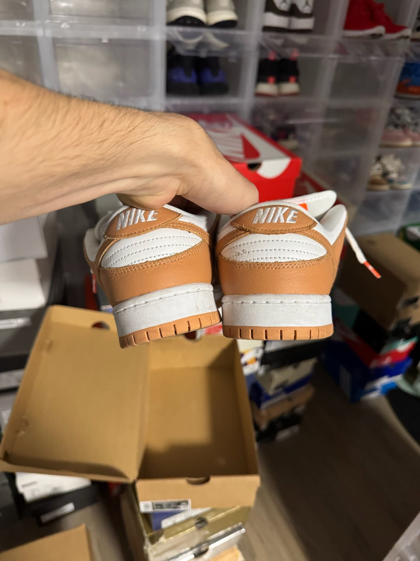 HY839 Nike SB Dunk Low Pro ISO Light Cognac