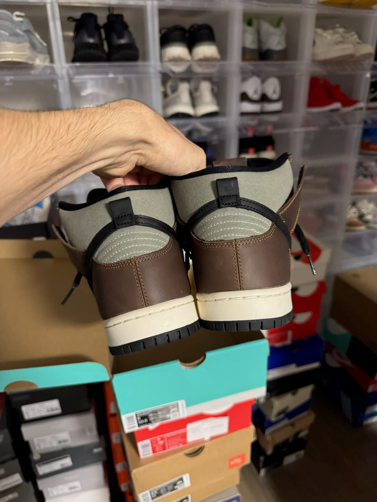 [HY841] Nike SB Dunk High Baroque Brown