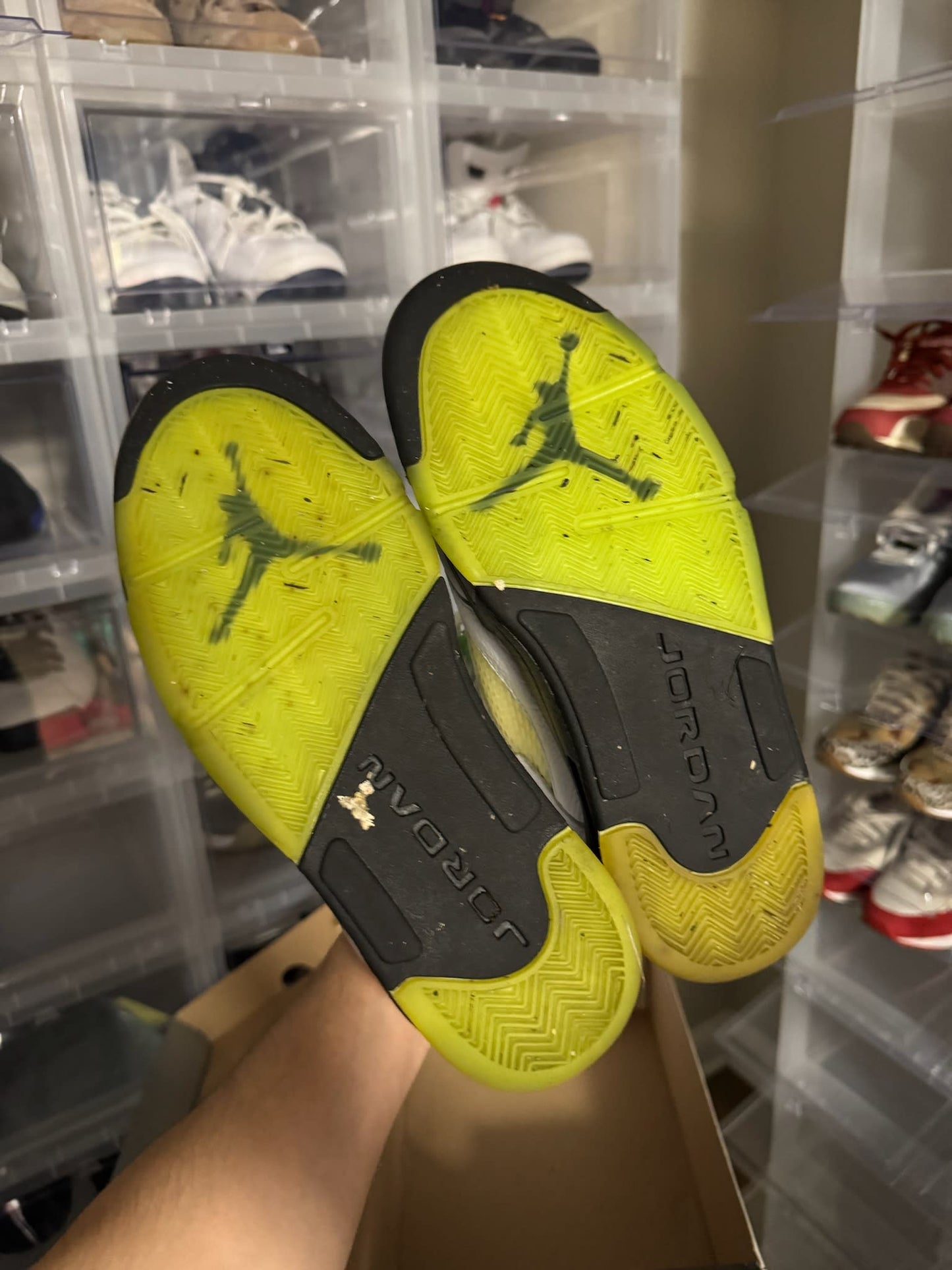 HY815 Jordan 5 Retro Quai 54 White