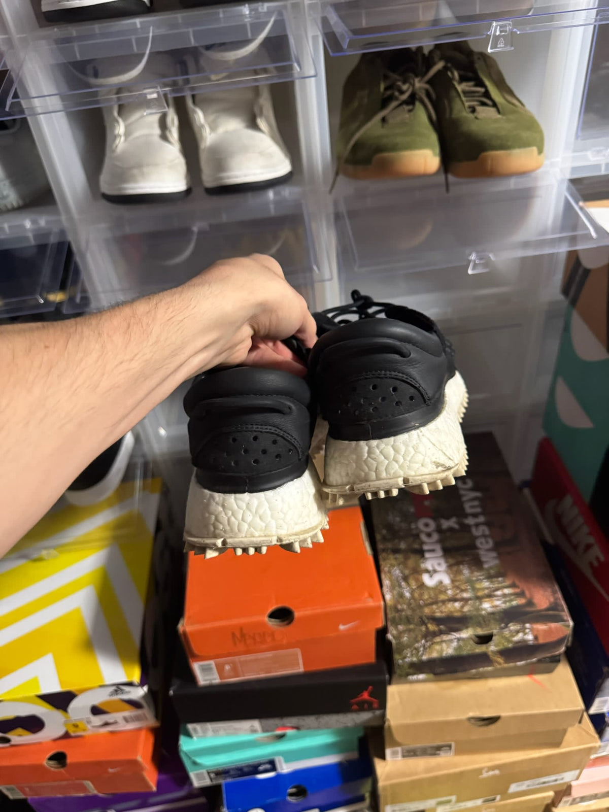 [HY886] adidas AW Hike Lo Alexander Wang Core Black